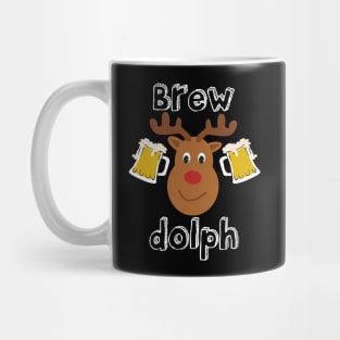 Brew-Dolph Reindeer Mug